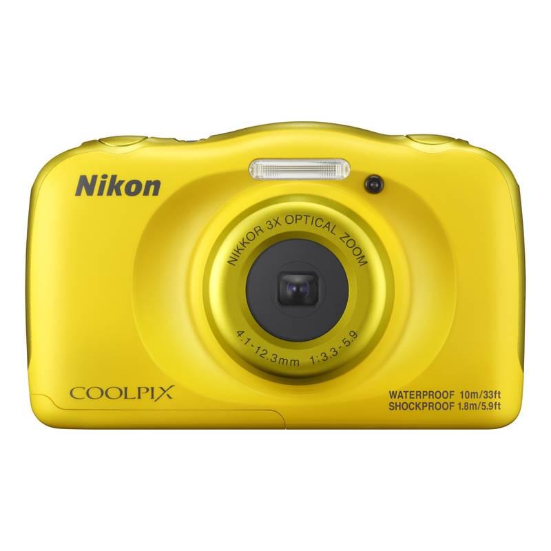 Digitální fotoaparát Nikon Coolpix W100 BACKPACK KIT žlutý, Digitální, fotoaparát, Nikon, Coolpix, W100, BACKPACK, KIT, žlutý