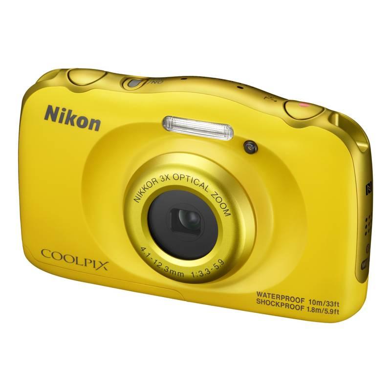 Digitální fotoaparát Nikon Coolpix W100 BACKPACK KIT žlutý
