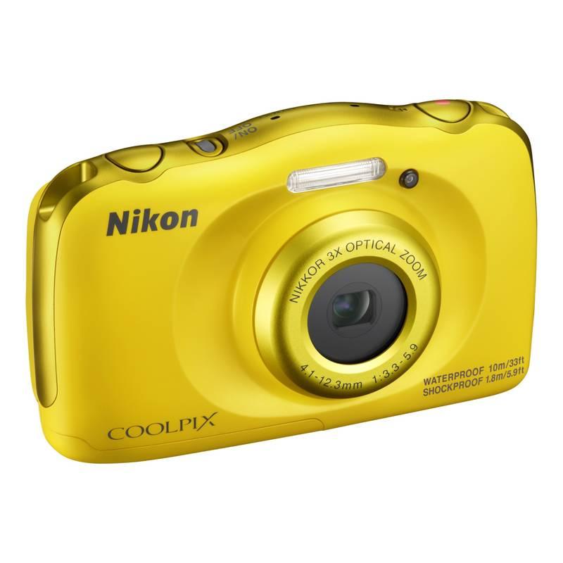 Digitální fotoaparát Nikon Coolpix W100 BACKPACK KIT žlutý