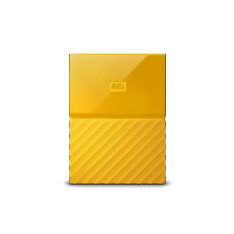 Externí pevný disk 2,5" Western Digital My Passport 1TB žlutý