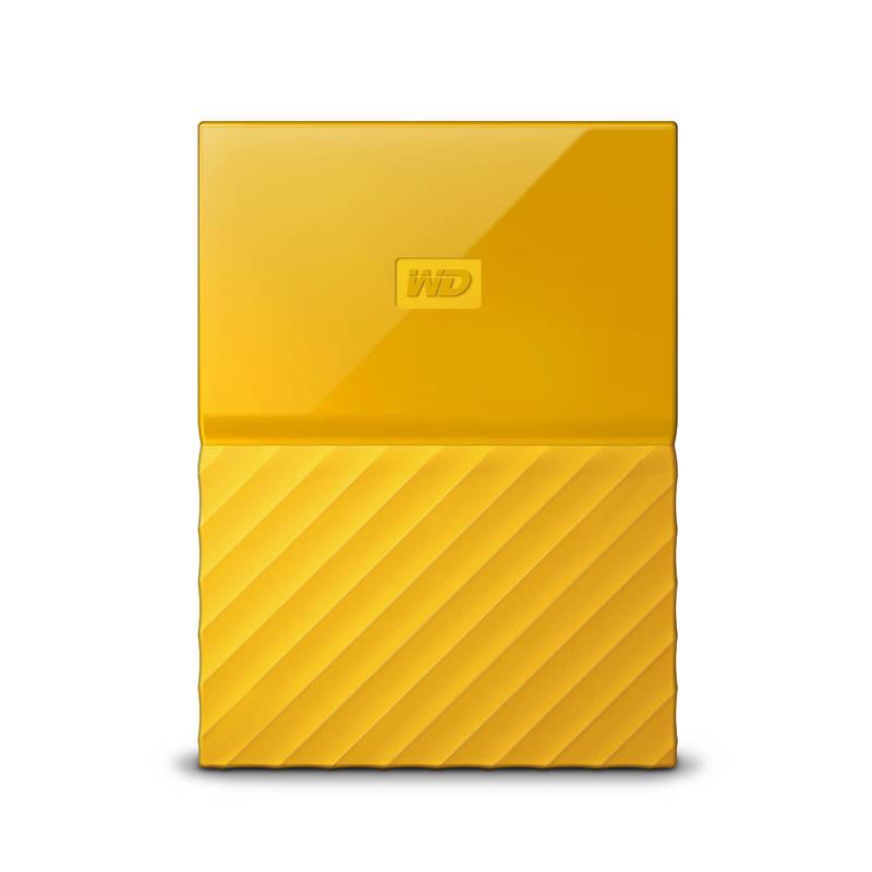 Externí pevný disk 2,5" Western Digital My Passport 4TB žlutý