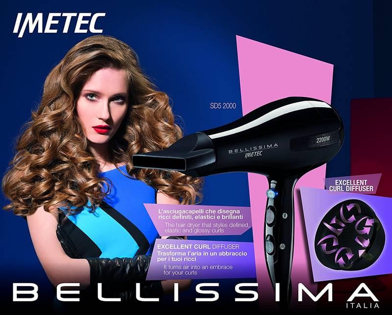 Fén Imetec Bellissima 11567 SD5 2000 černý