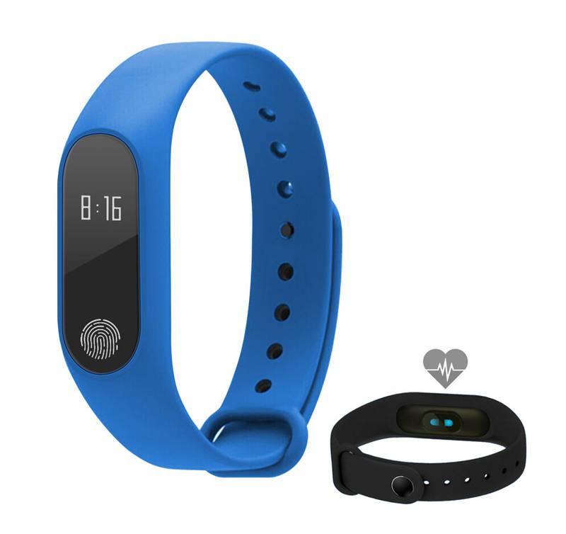 Fitness náramek Aligator M2 modré