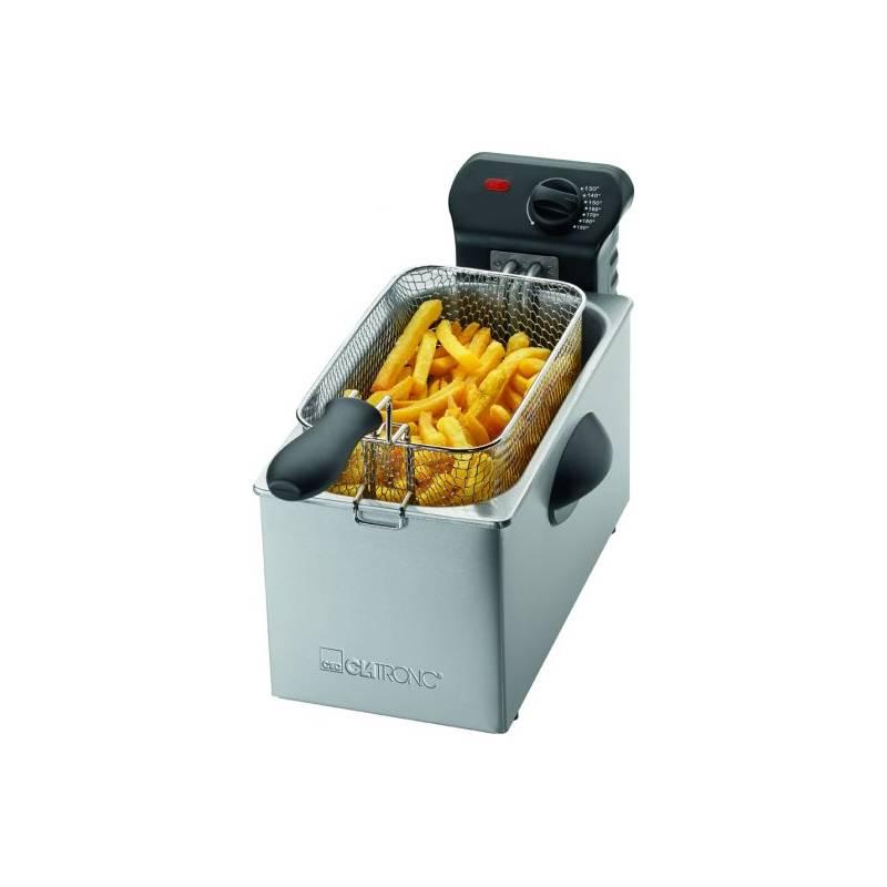 Fritéza Clatronic FR 3587 černá nerez