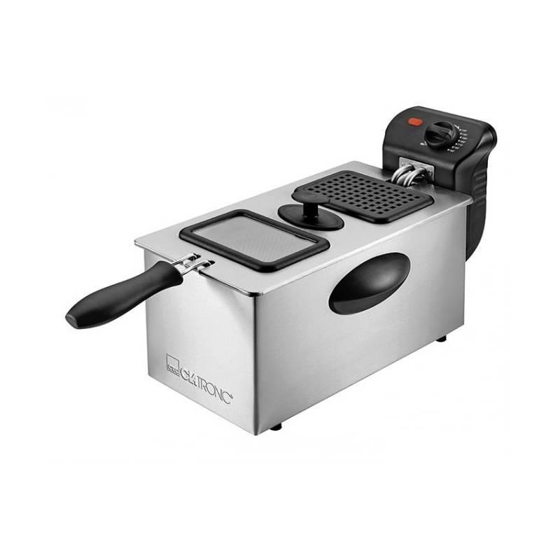 Fritéza Clatronic FR 3587 černá nerez