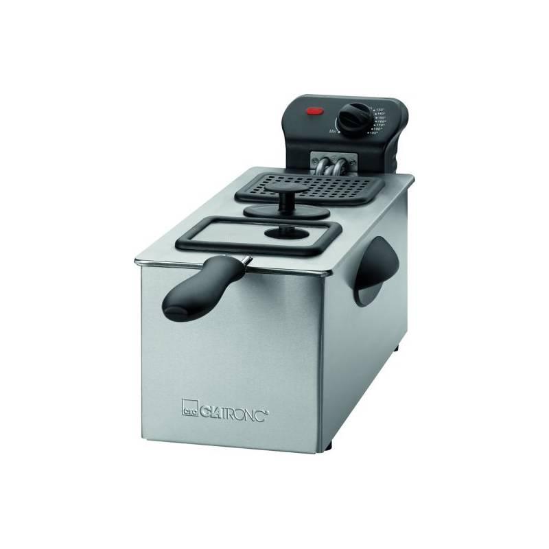 Fritéza Clatronic FR 3587 černá nerez