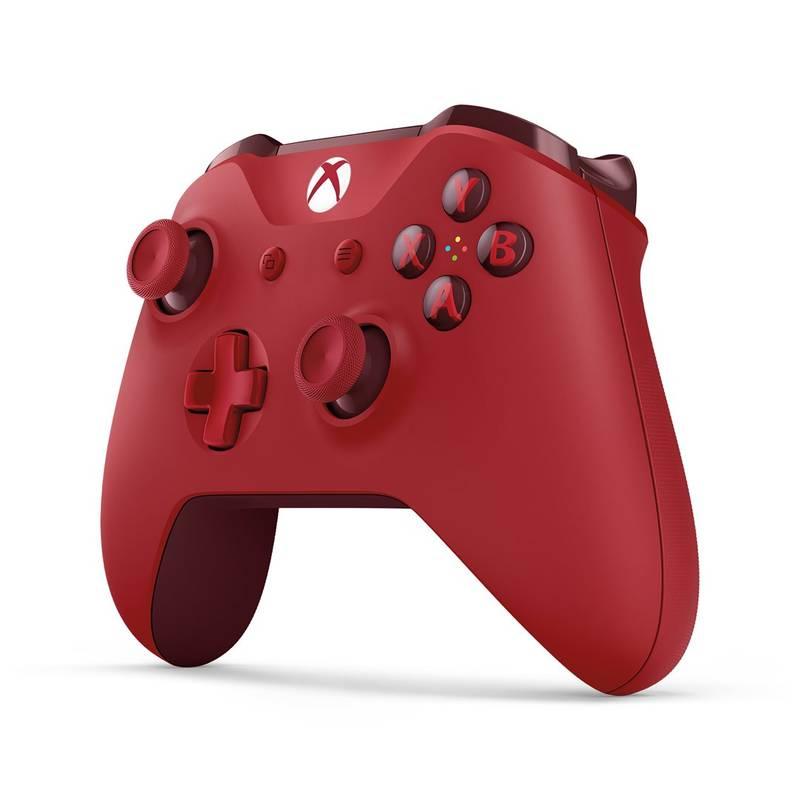 Gamepad Microsoft Xbox One S Wireless červený