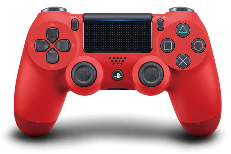 Gamepad Sony Dual Shock 4 pro PS4 v2 červený