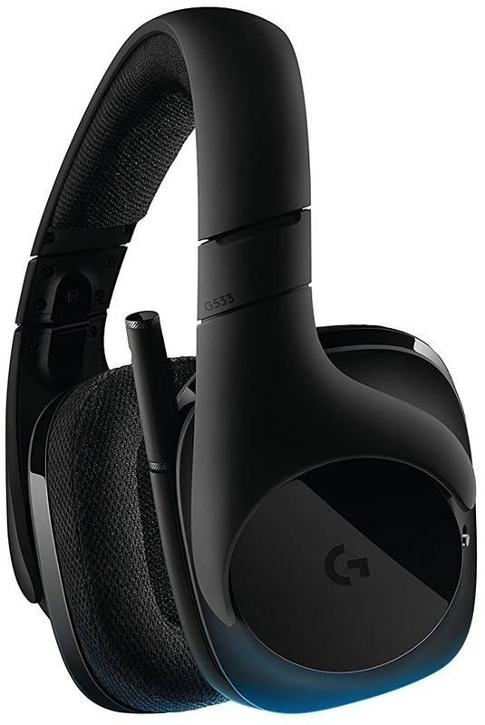 Headset Logitech Gaming G533 Wireless černý