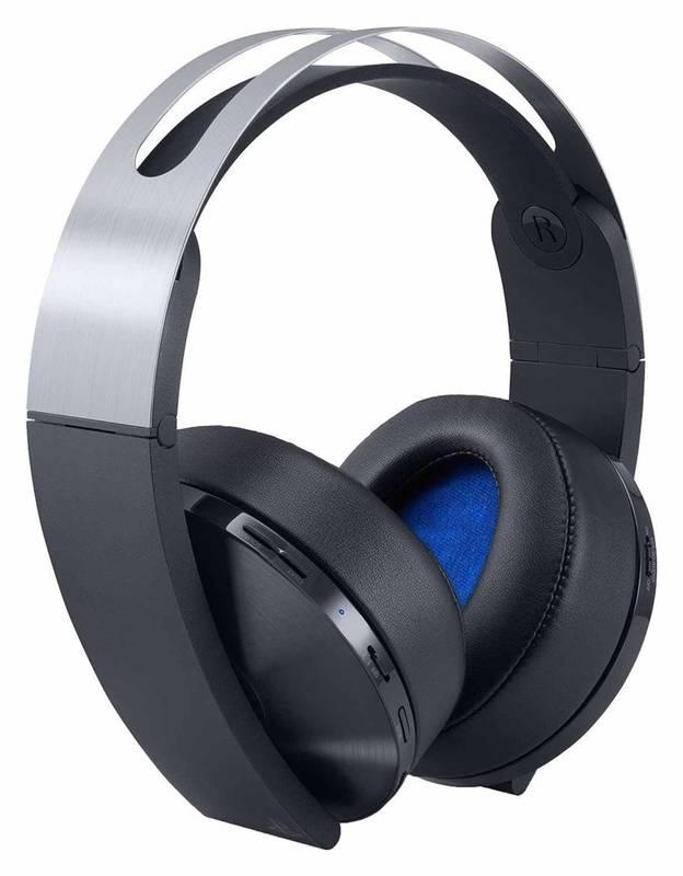 Headset Sony Platinum Wireless pro PS4 s 3D audio černý