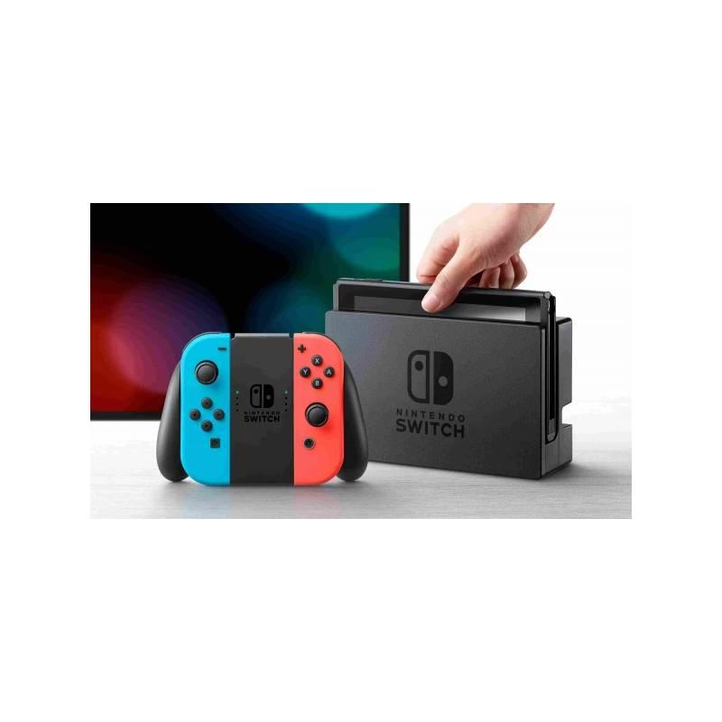 Herní konzole Nintendo Switch s Joy-Con - modro červená červená modrá