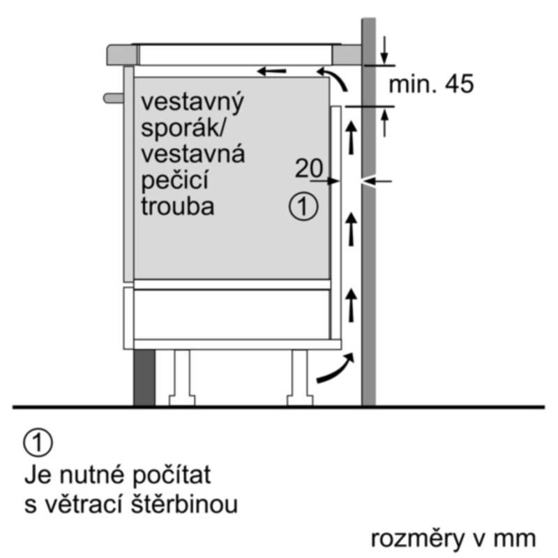 Indukční varná deska Bosch PUE611BF1E černá