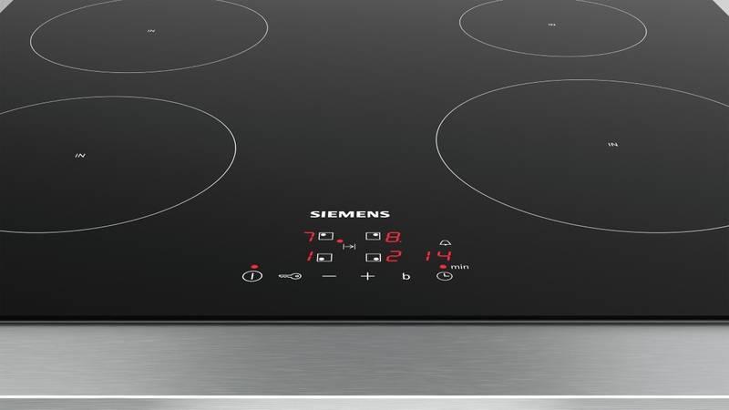 Indukční varná deska Siemens EU611BEB1E černá