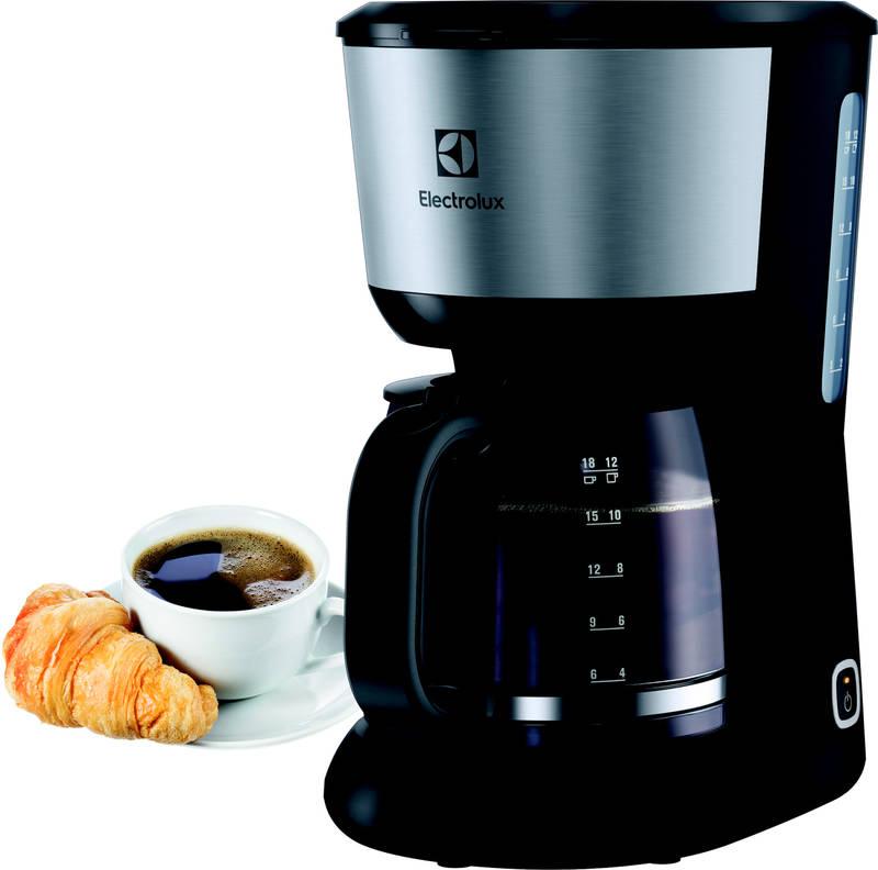 Kávovar Electrolux EKF3700 černý stříbrný