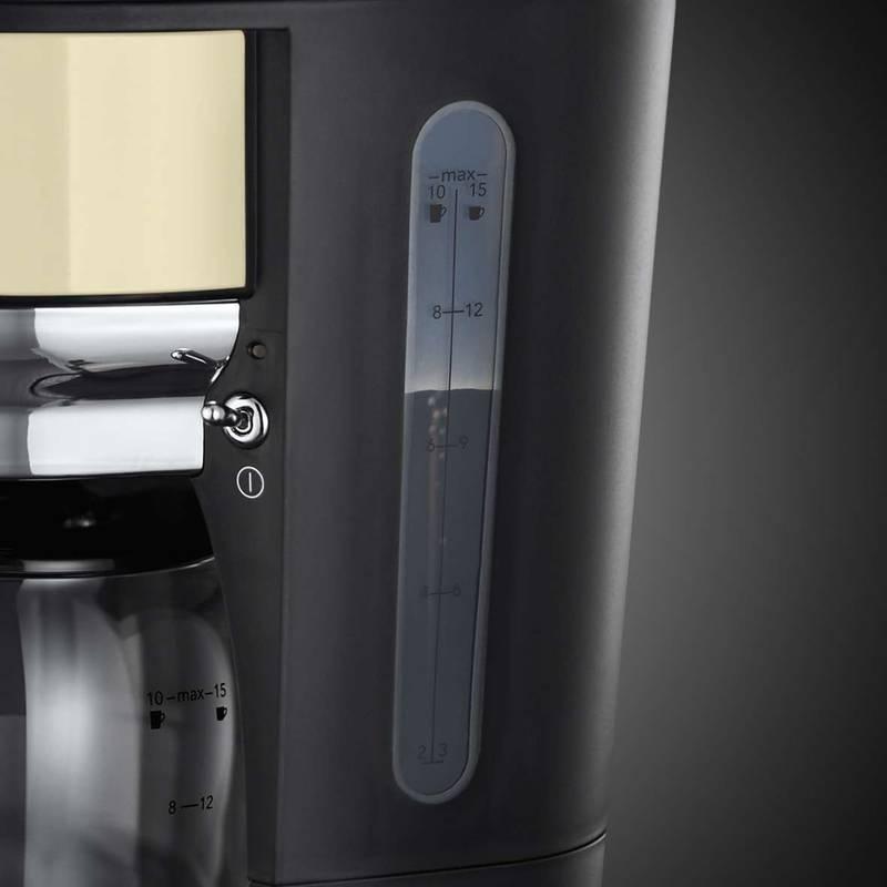 Kávovar RUSSELL HOBBS RETRO 21702-56 krémový