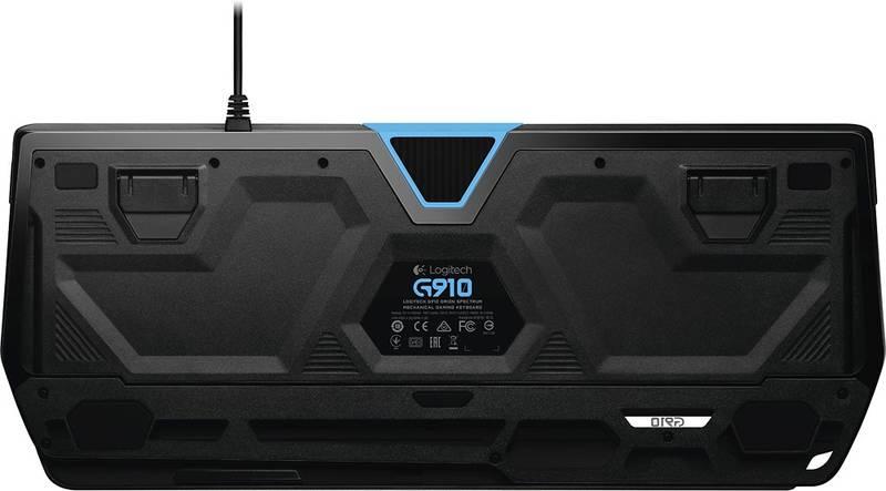 Klávesnice Logitech Gaming G910 Orion Spectrum, US černá