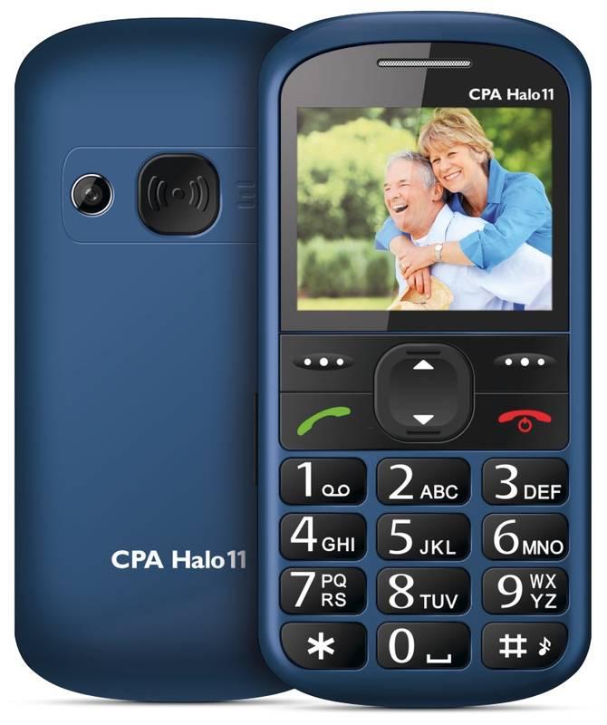 Mobilní telefon CPA Halo 11 modrý, Mobilní, telefon, CPA, Halo, 11, modrý