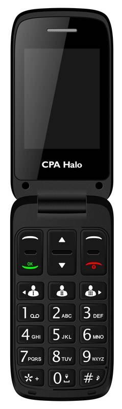 Mobilní telefon CPA Halo 15 červený