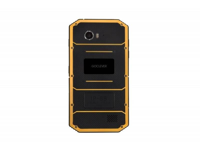 Mobilní telefon GoClever Quantum 5 500 Rugged LTE Dual SIM černý žlutý