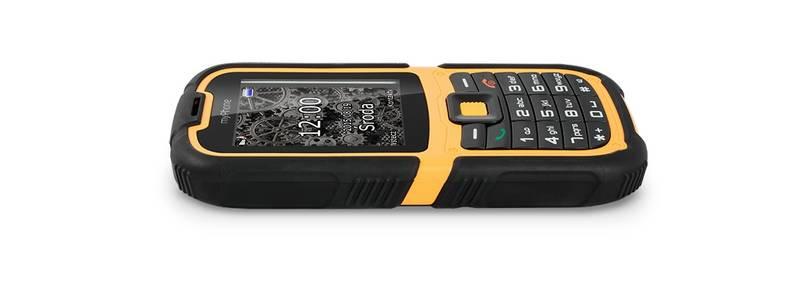 Mobilní telefon myPhone HAMMER 2 Dual SIM černý oranžový, Mobilní, telefon, myPhone, HAMMER, 2, Dual, SIM, černý, oranžový