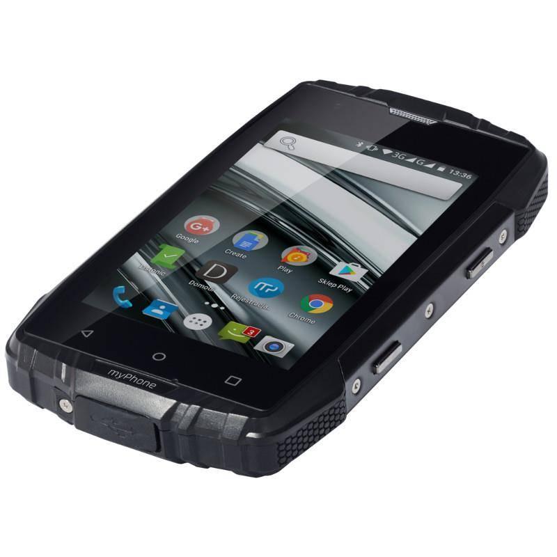 Mobilní telefon myPhone HAMMER IRON 2 Dual SIM černý, Mobilní, telefon, myPhone, HAMMER, IRON, 2, Dual, SIM, černý