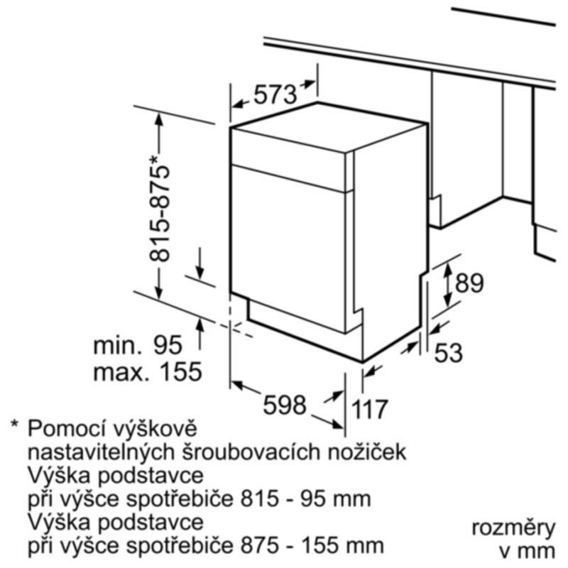 Myčka nádobí Bosch Super Silence SMU46MS03E