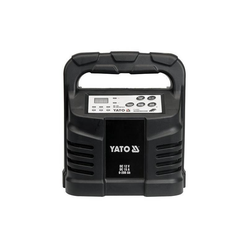 Nabíječka autobaterií YATO 15A 12V gel procesor