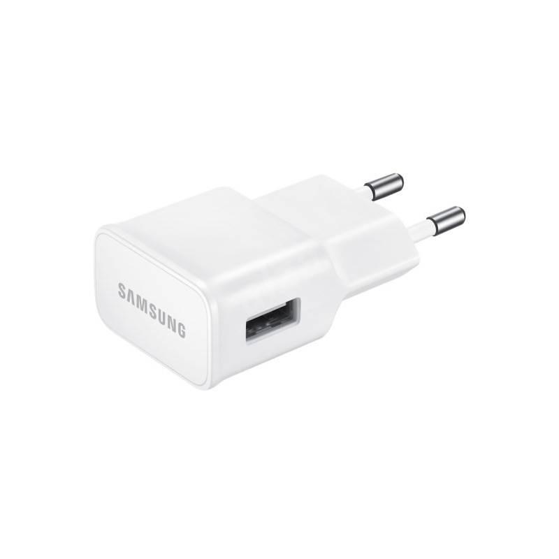 Nabíječka do sítě Samsung EP-TA20EWE, 1x USB, 2A s funkcí rychlonabíjení USB-C kabel bílá