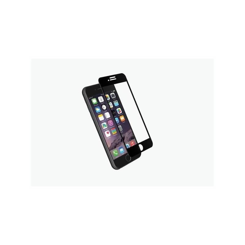 Ochranné sklo InvisibleSHIELD Glass Contour pro Apple iPhone 7 Plus - černý rám průhledné