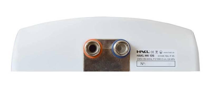 Ohřívač vody HAKL MK-1 3,5 kW bílý