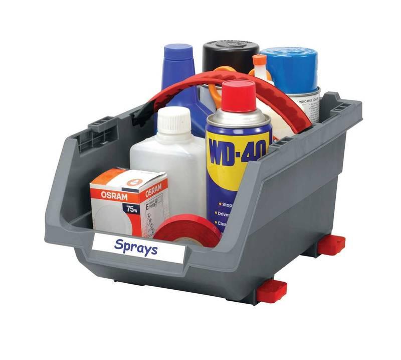 Organizér na nářadí Keter Click Bin L, 1 organizér šedý