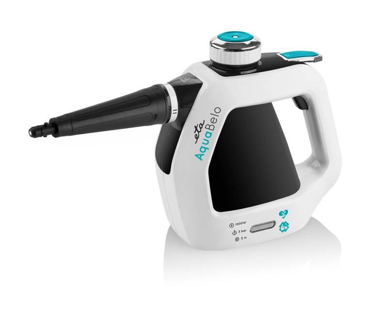 Parní čistič ETA Aquabelo 1264 90000 černý bílý