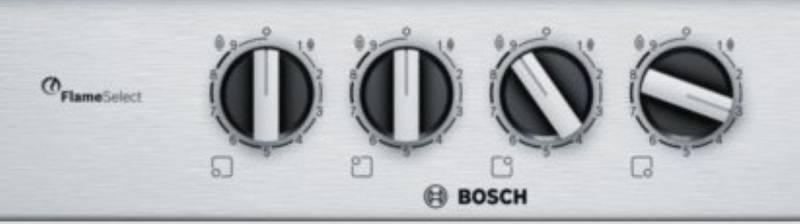 Plynová varná deska Bosch PCP6A5B80 nerez