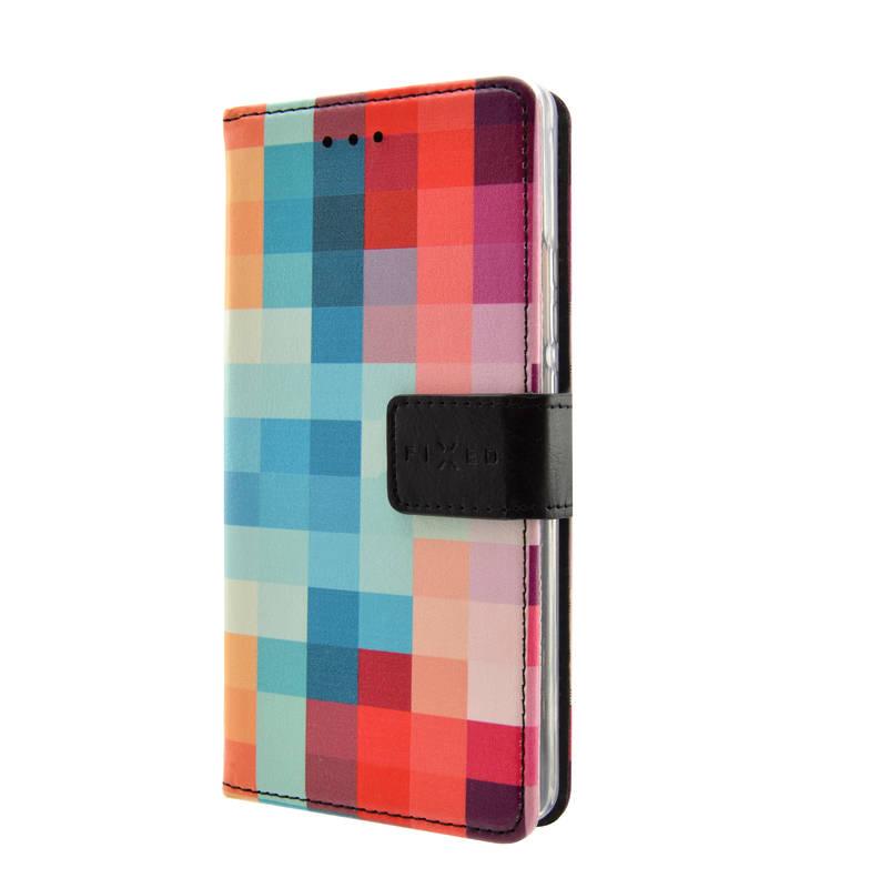 Pouzdro na mobil flipové FIXED Opus pro Lenovo K5 K5 Plus - dice