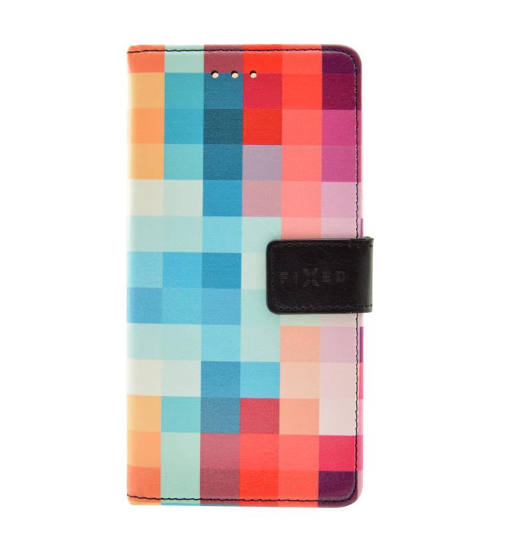 Pouzdro na mobil flipové FIXED Opus pro Lenovo K5 K5 Plus - dice