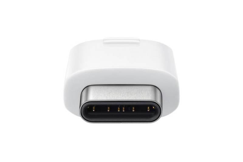 Redukce Samsung Micro USB USB-C bílá