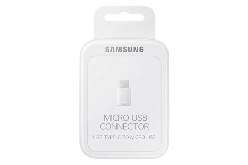 Redukce Samsung Micro USB USB-C bílá