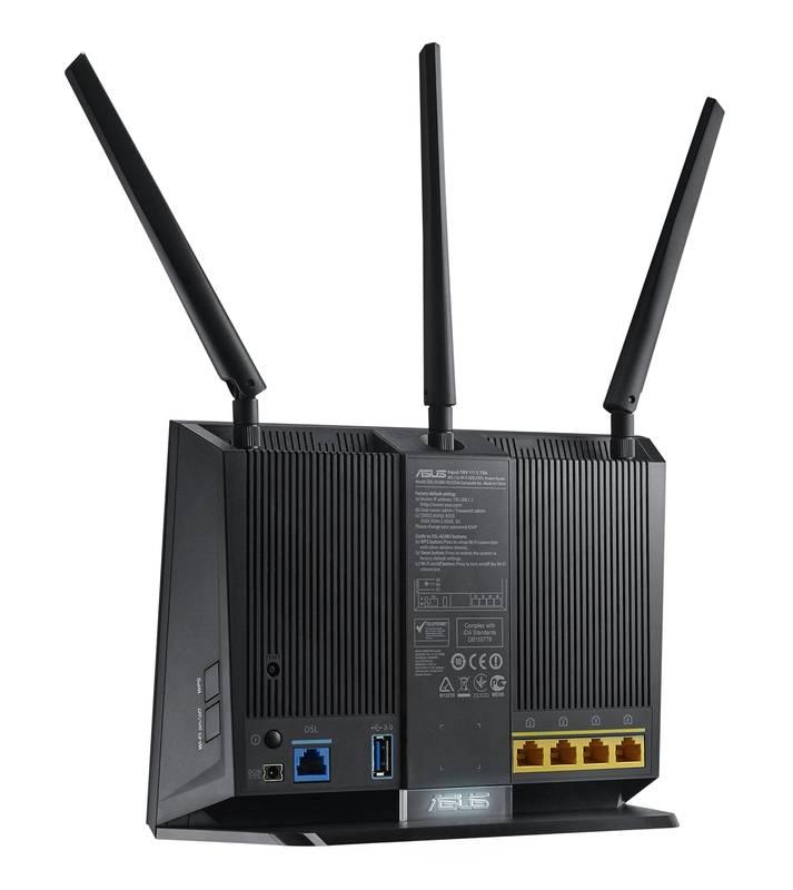 Router Asus DSL-AC68U černý