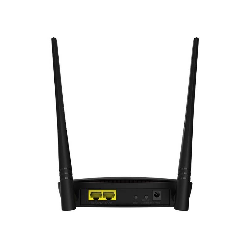 Router Tenda AP4 černý červený