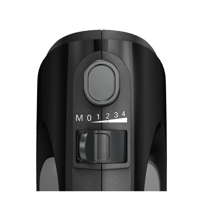 Ruční šlehač Bosch MFQ2420B černý stříbrný