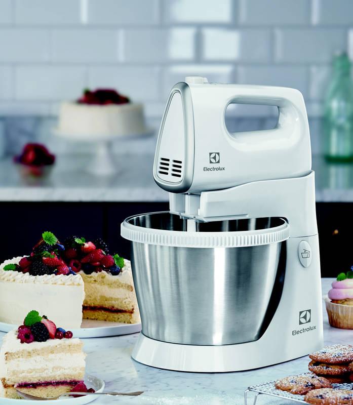 Ruční šlehač s mísou Electrolux ESM3300 bílý nerez