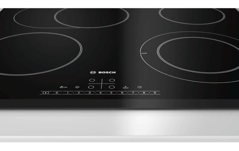 Sklokeramická varná deska Bosch PKN651FP1E černá