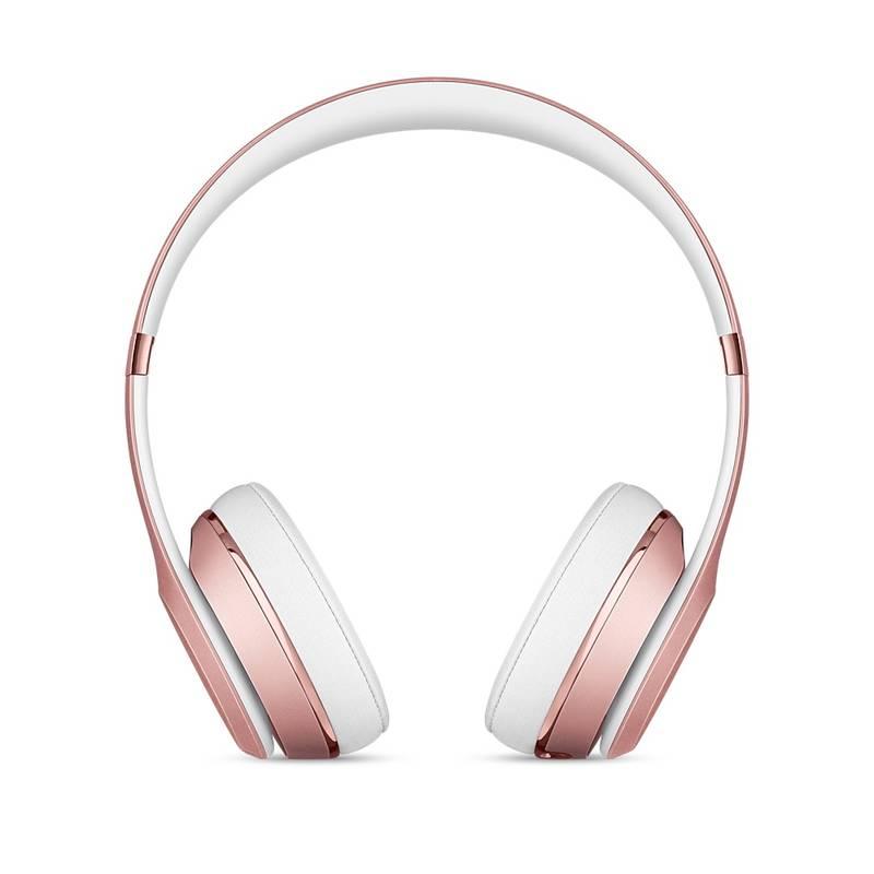 Sluchátka Beats Solo3 Wireless On-Ear - růžově zlaté, Sluchátka, Beats, Solo3, Wireless, On-Ear, růžově, zlaté