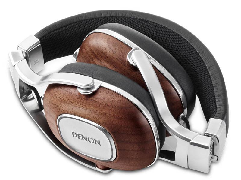 Sluchátka Denon Music Maniac AH-MM400 černá dřevo