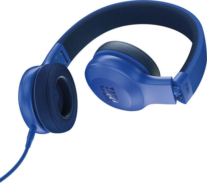 Sluchátka JBL E35 modrá
