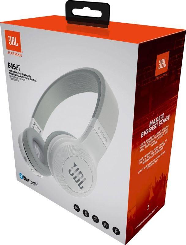 Sluchátka JBL E45BT bílá