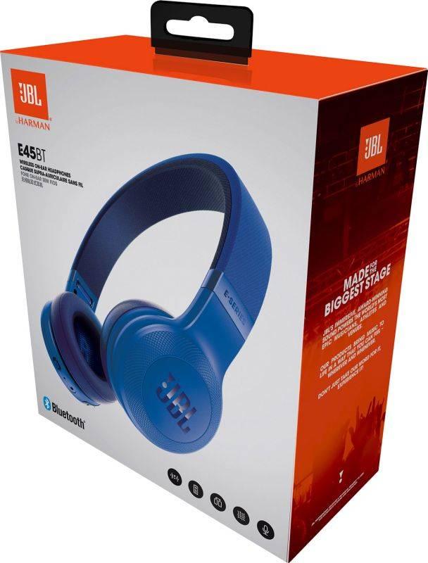 Sluchátka JBL E45BT modrá