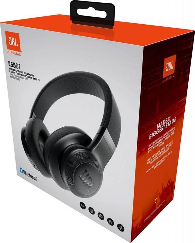 Sluchátka JBL E55BT černá