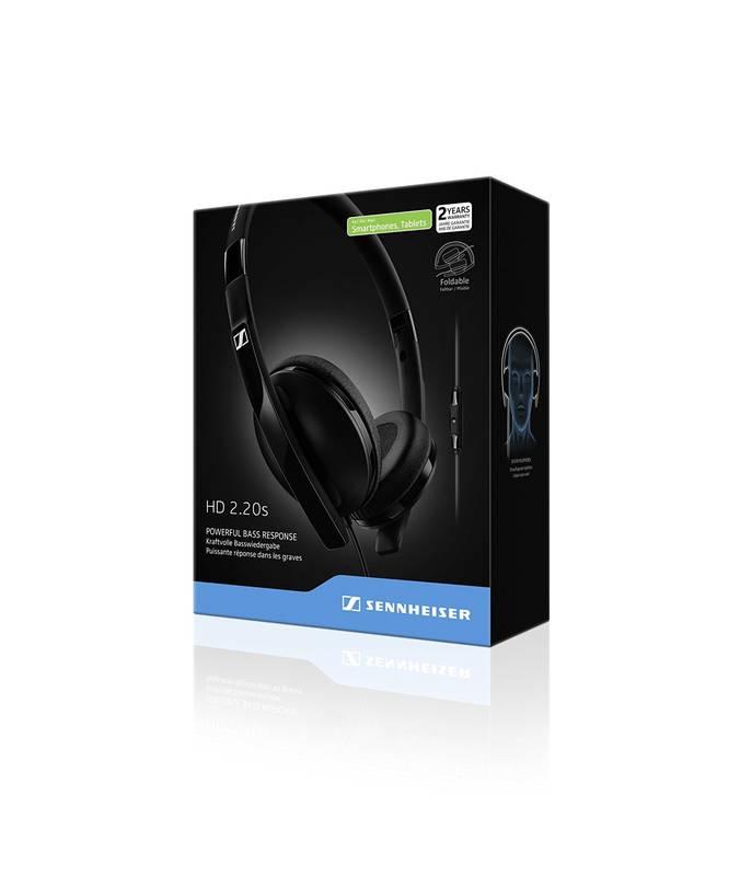 Sluchátka Sennheiser HD 2.20S černá