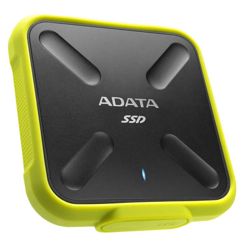 SSD externí ADATA SD700 512GB žlutý, SSD, externí, ADATA, SD700, 512GB, žlutý